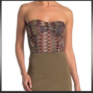 Free People Top Earth Combo (tube top)